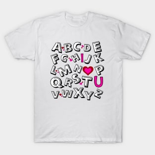 ABC I Love You! T-Shirt